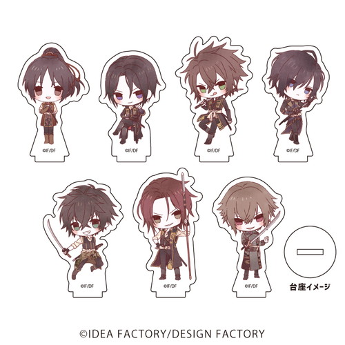 アクリルぷちスタンド「薄桜鬼 真改」01/ブラインド(7種)(レトロアート