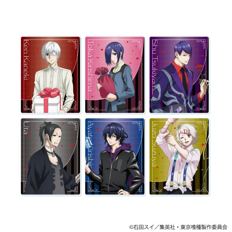 アクリルカード「東京喰種」01/お祝いver. コンプリートBOX(全6種