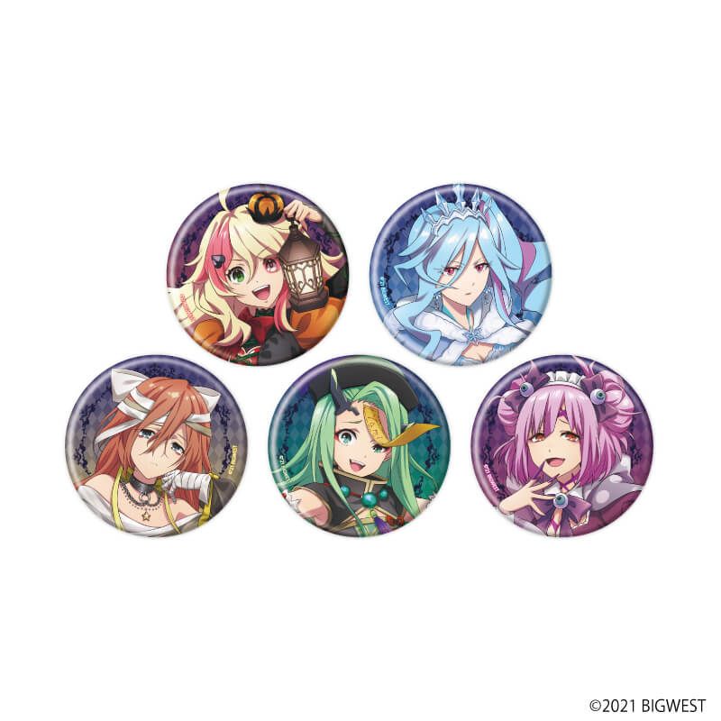 マクロスΔ カナメ・バッカニア 缶バッジセット クロスオーバーライブ