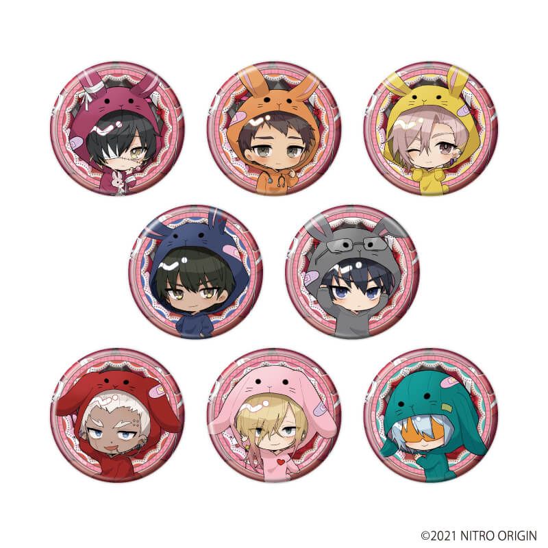 缶バッジ「スロウ・ダメージ」13/コンプリートBOX(全8種)(ミニキャラ