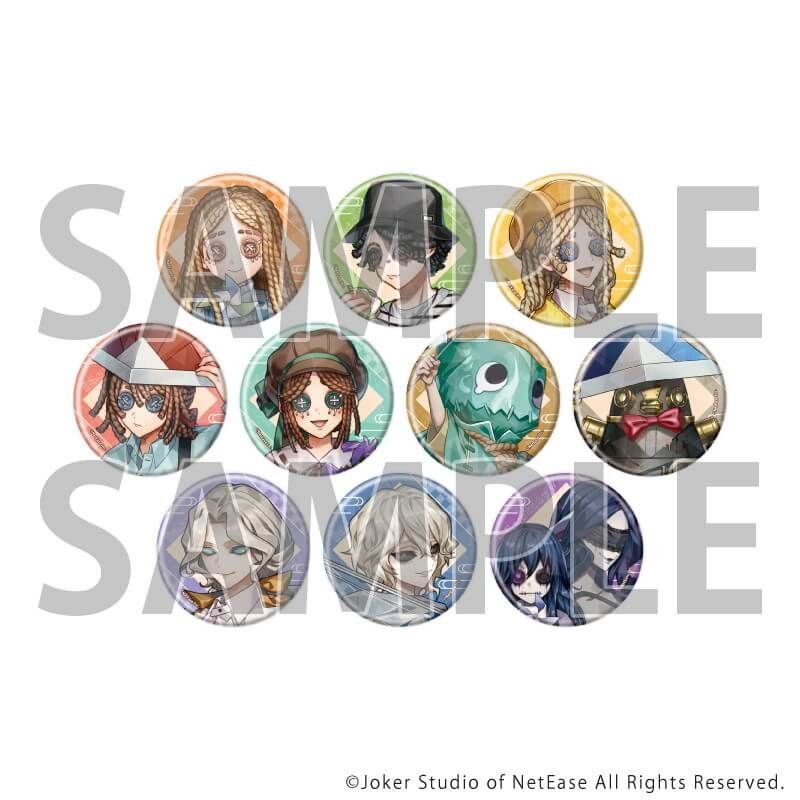 第五人格 画家 名札風バッジ 第五人格 画家 名札風バッジ 【公式通販】