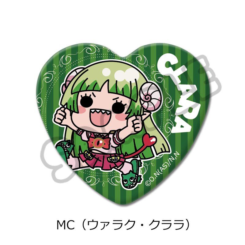 ウァラク・クララ 魔入りました！入間くん evil 悪周期 缶バッジ