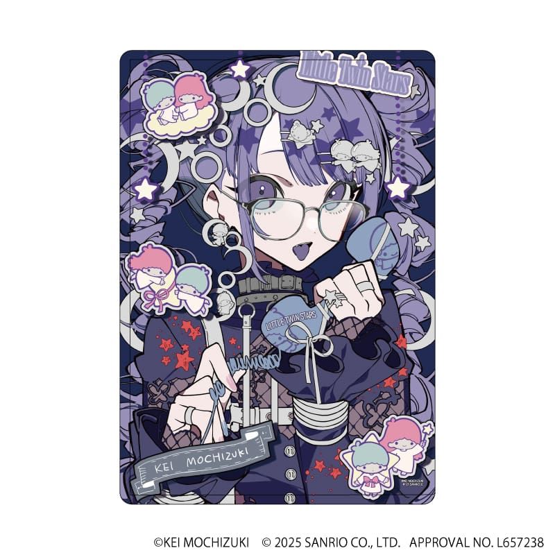 キャラクリアケース「望月けい×サンリオキャラクターズ」01/リトル