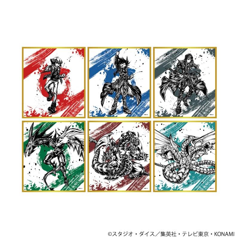 ミニ色紙「遊☆戯☆王デュエルモンスターズGX」01/ブラインド(6種