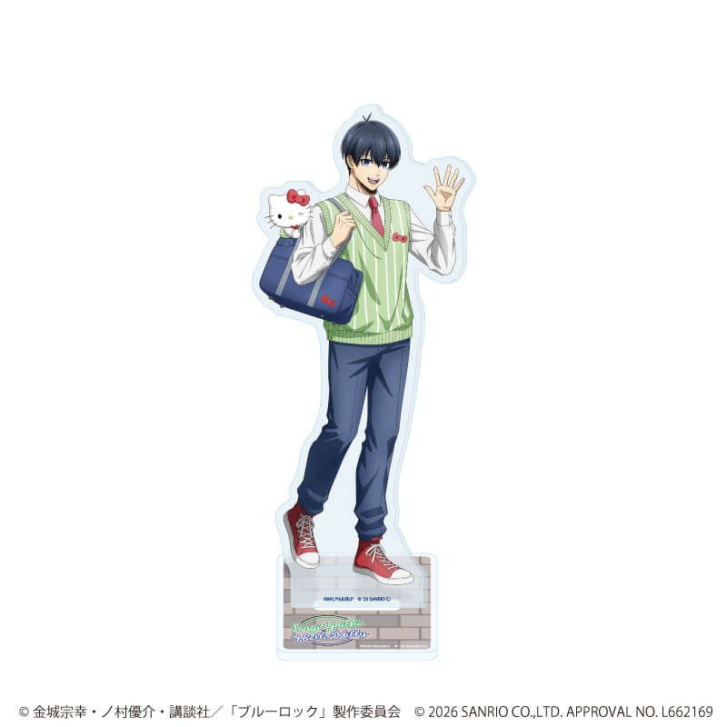 ホログラム缶バッジ(57mm)「TVアニメ『ブルーロック』×サンリオ