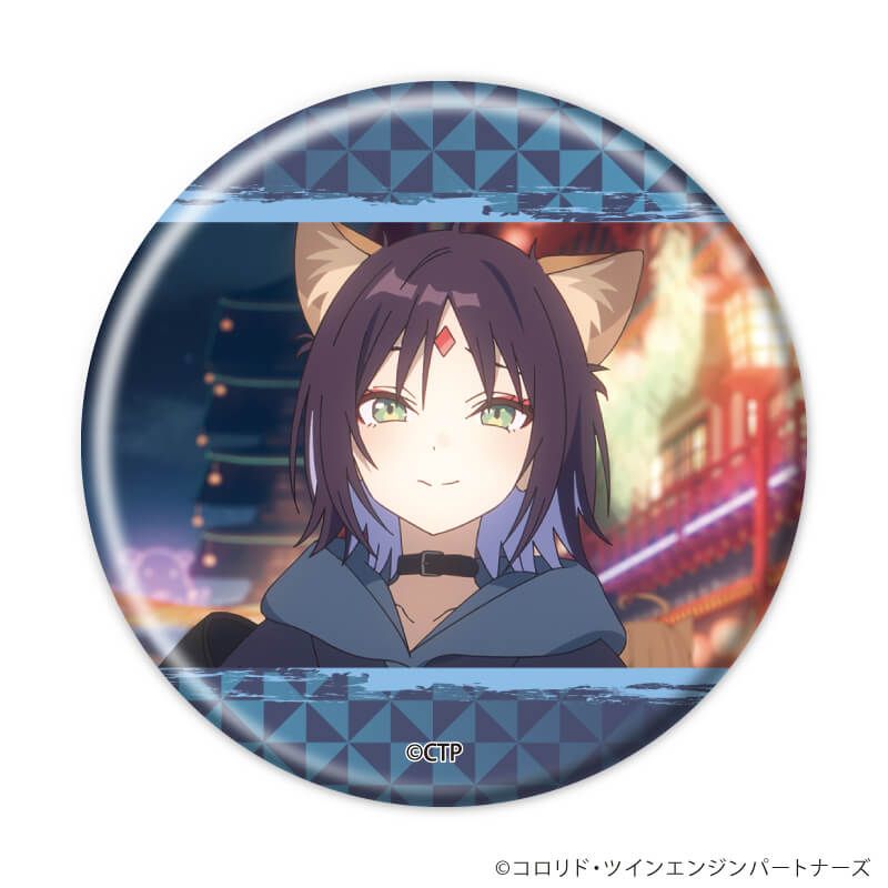 缶バッジ「超かぐや姫！」01/ブラインド(8種)(公式イラスト)｜アニメ