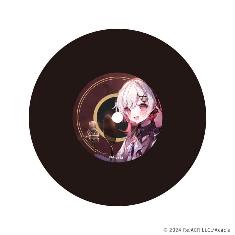 レコード風コースター「魔法少女ノ魔女裁判」01/桜羽エマ&橘シェリー