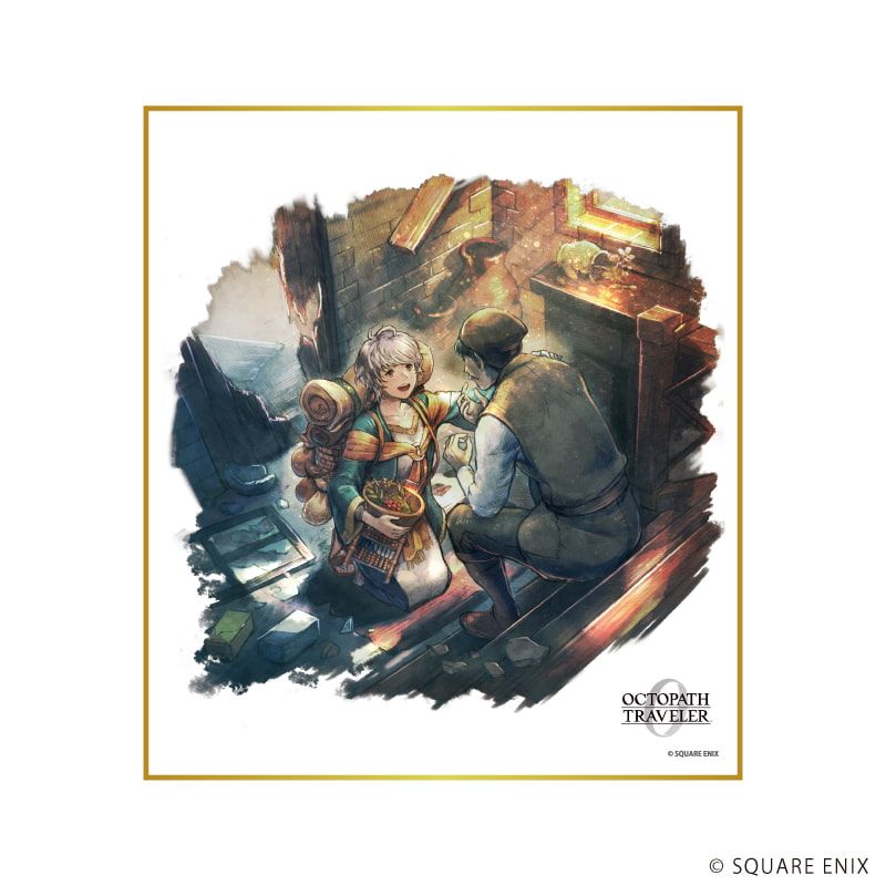 ミニ色紙「OCTOPATH TRAVELER 0」01/コンプリートセット(全9種)(公式