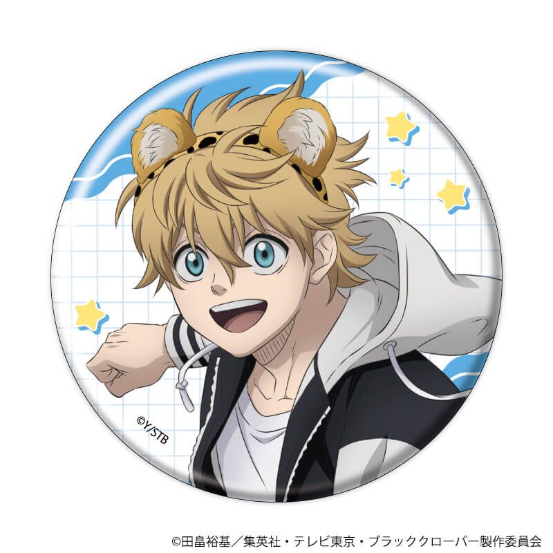 缶バッジ「ブラッククローバー」24/ケモミミカチューシャver