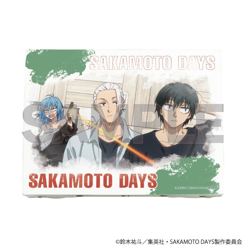 キャンバスボード「SAKAMOTO DAYS」10/坂本太郎&南雲&赤尾リオン(場面