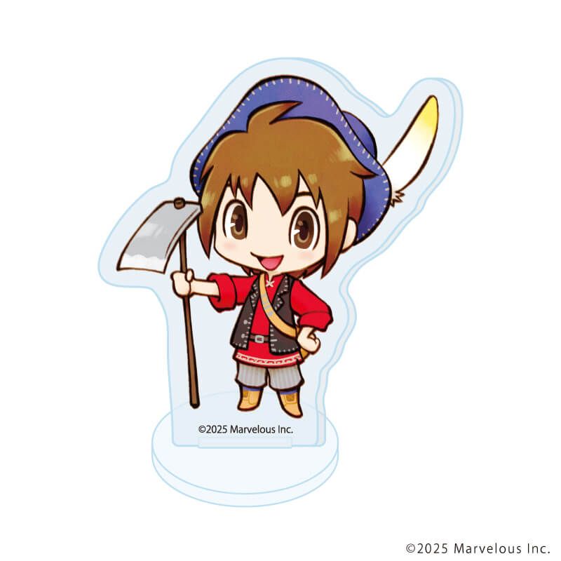 アクリルぷちスタンド「牧場物語 Let's！風のグランドバザール」01