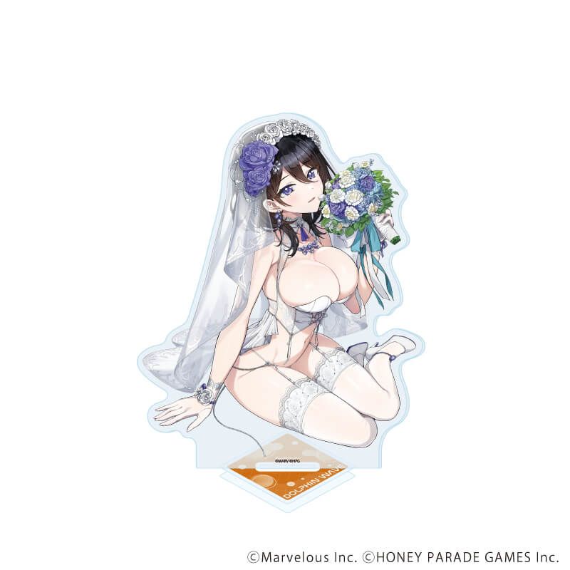 アクリルスタンド「ドルフィンウェーブ」73/住乃絵紫苑(公式イラスト