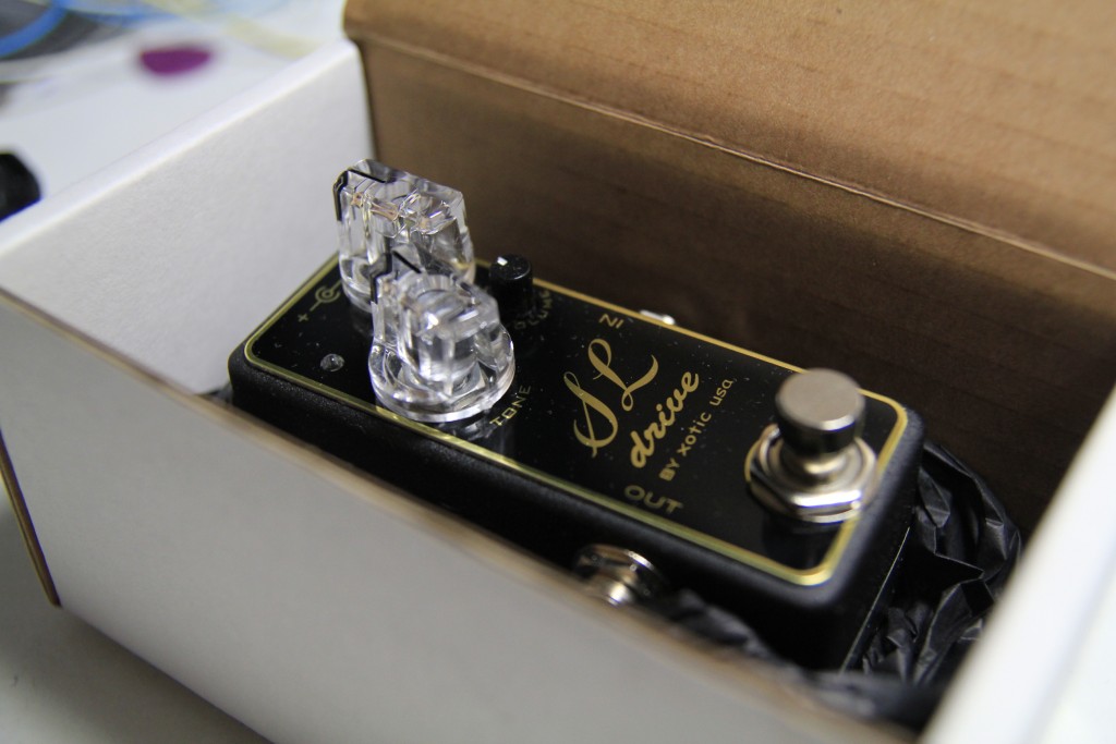 Xotic SL Drive レビュー！ミニサイズでもずっしりとくるプレキシペダル！