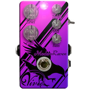 Vivie Modern Raven - ハイゲイン時にもニュアンスを損なわずに上質な