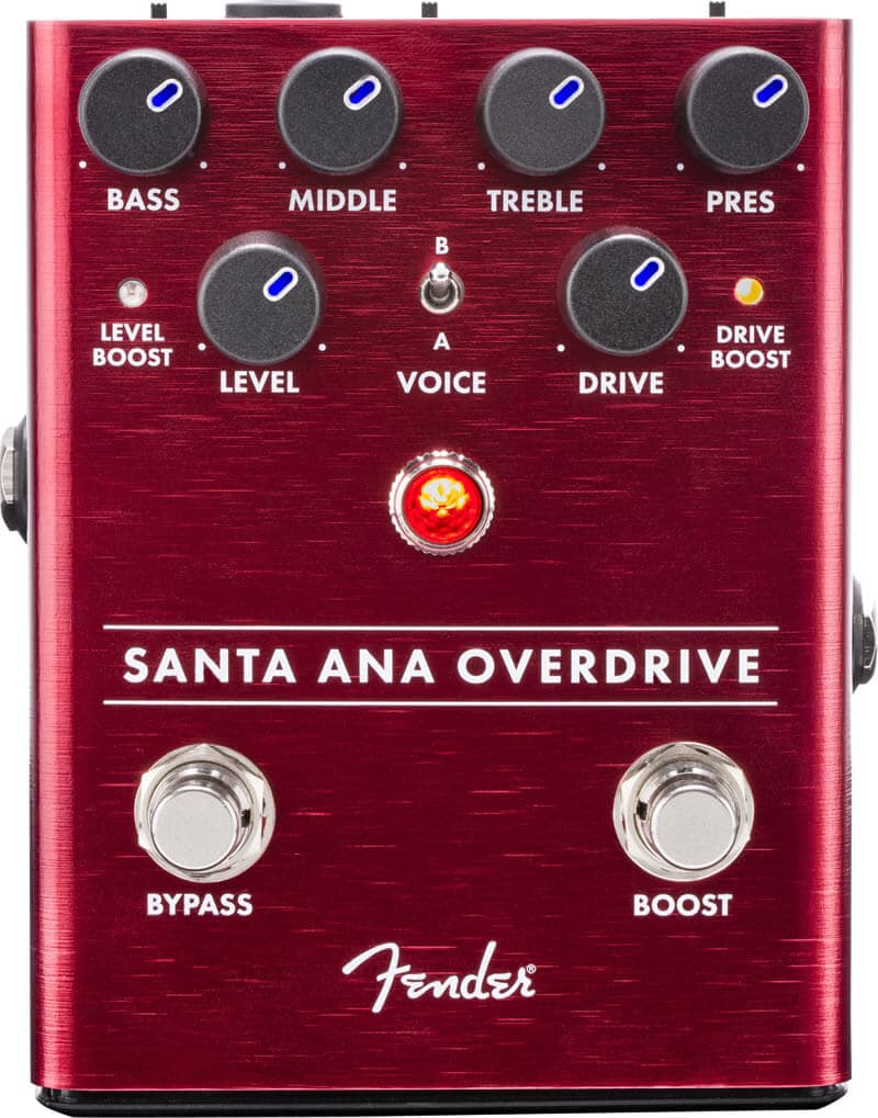 Fender Santa Ana Overdrive - 多彩なコントロールで幅広い歪み