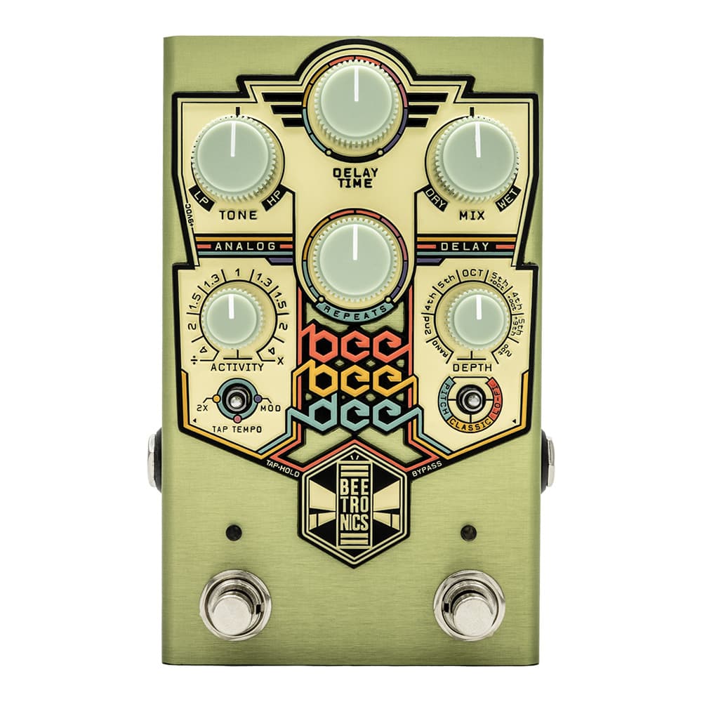 Beetronics BeeBeeDee - BBDを用いたアナログ回路にデジタル制御を