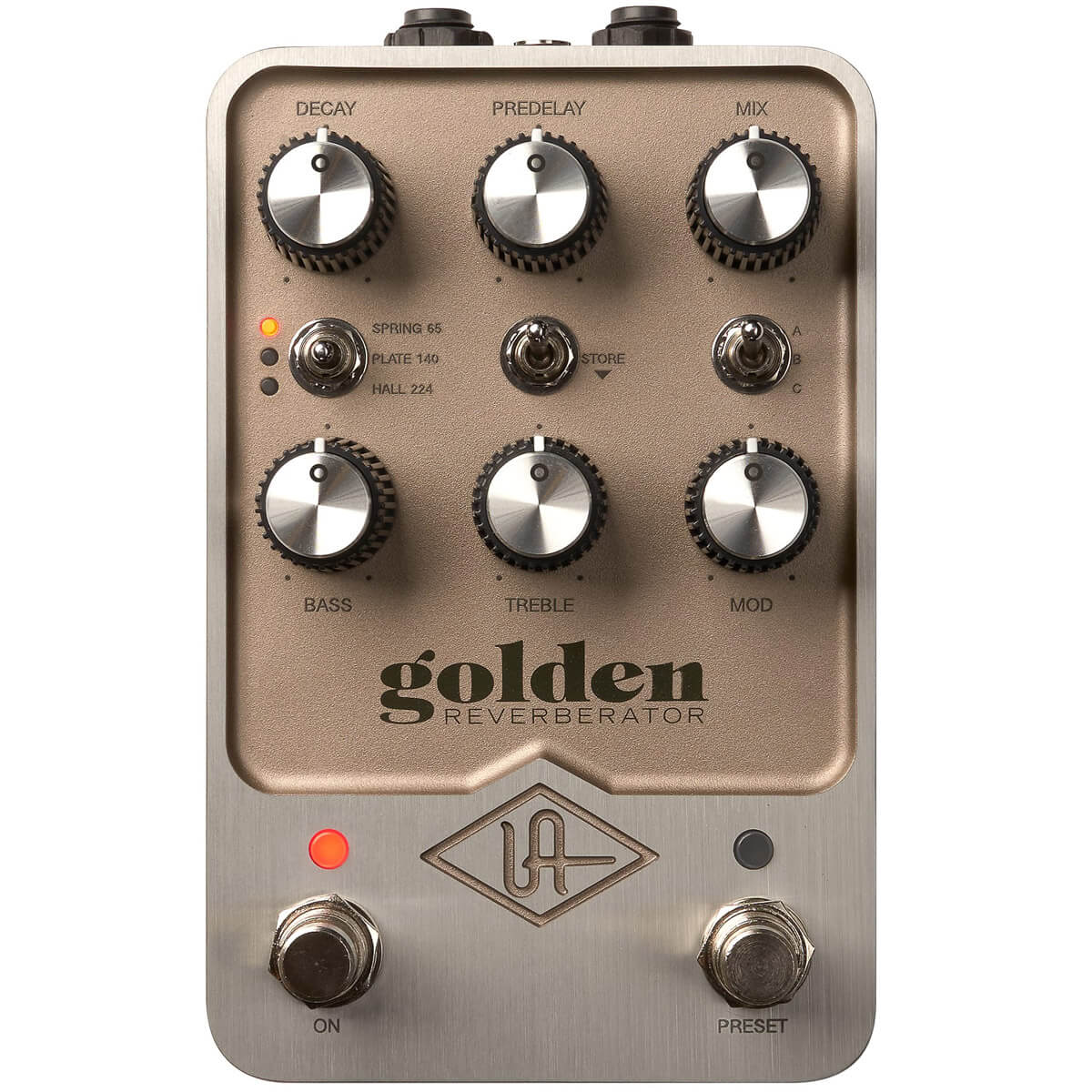 Universal Audio Golden Reverberator - UADエフェクトを足元で運用