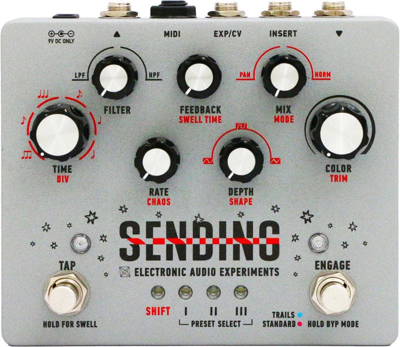 Electronic Audio Experiments Sending V2 - デジタル制御による利便性