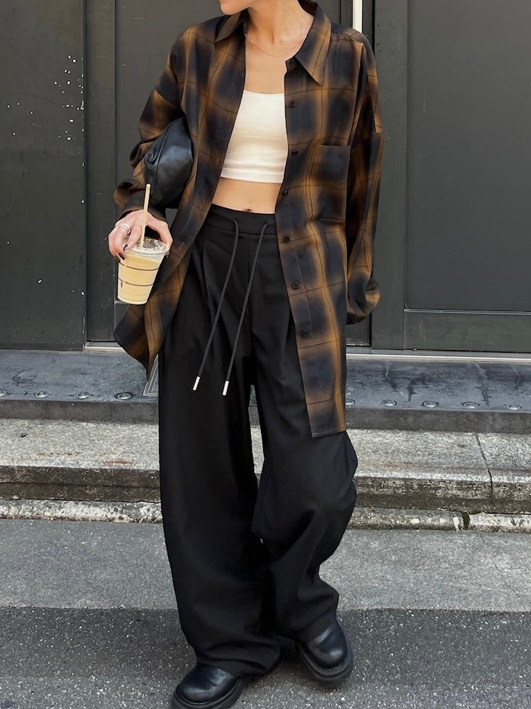 FADE CHECK OVER SHIRT | efu(エフ)official通販サイト – efu official