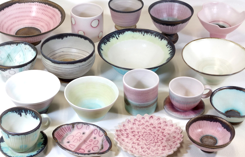 クロム＆銅を使った装飾技法 | 東京で陶芸体験、陶芸教室の江古田陶房