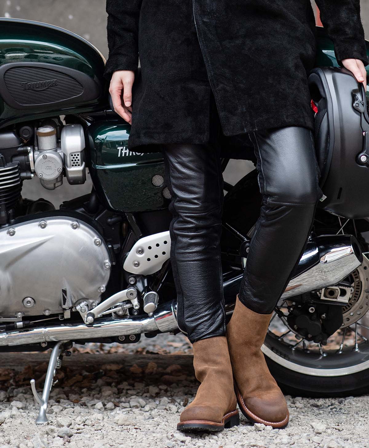 革靴 バックジップ ブーツ｜カドヤ公式オンラインショップ｜elefantas