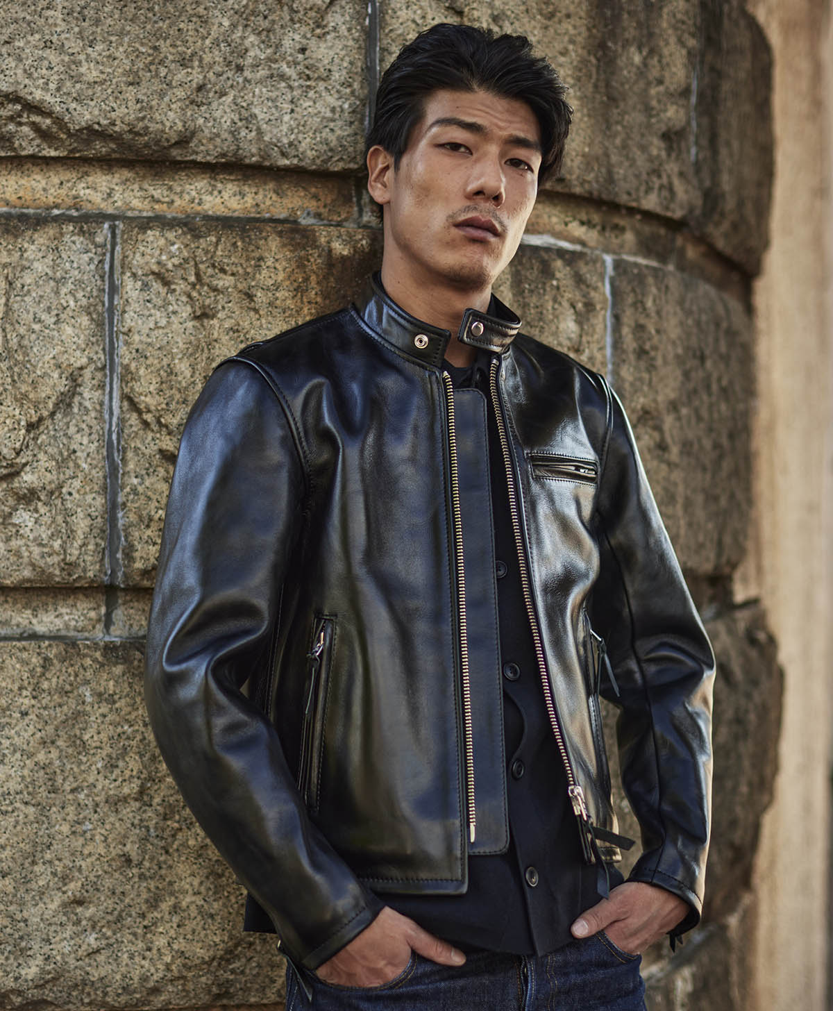 Leather jacket single leather jacket | Kadoya official online shop