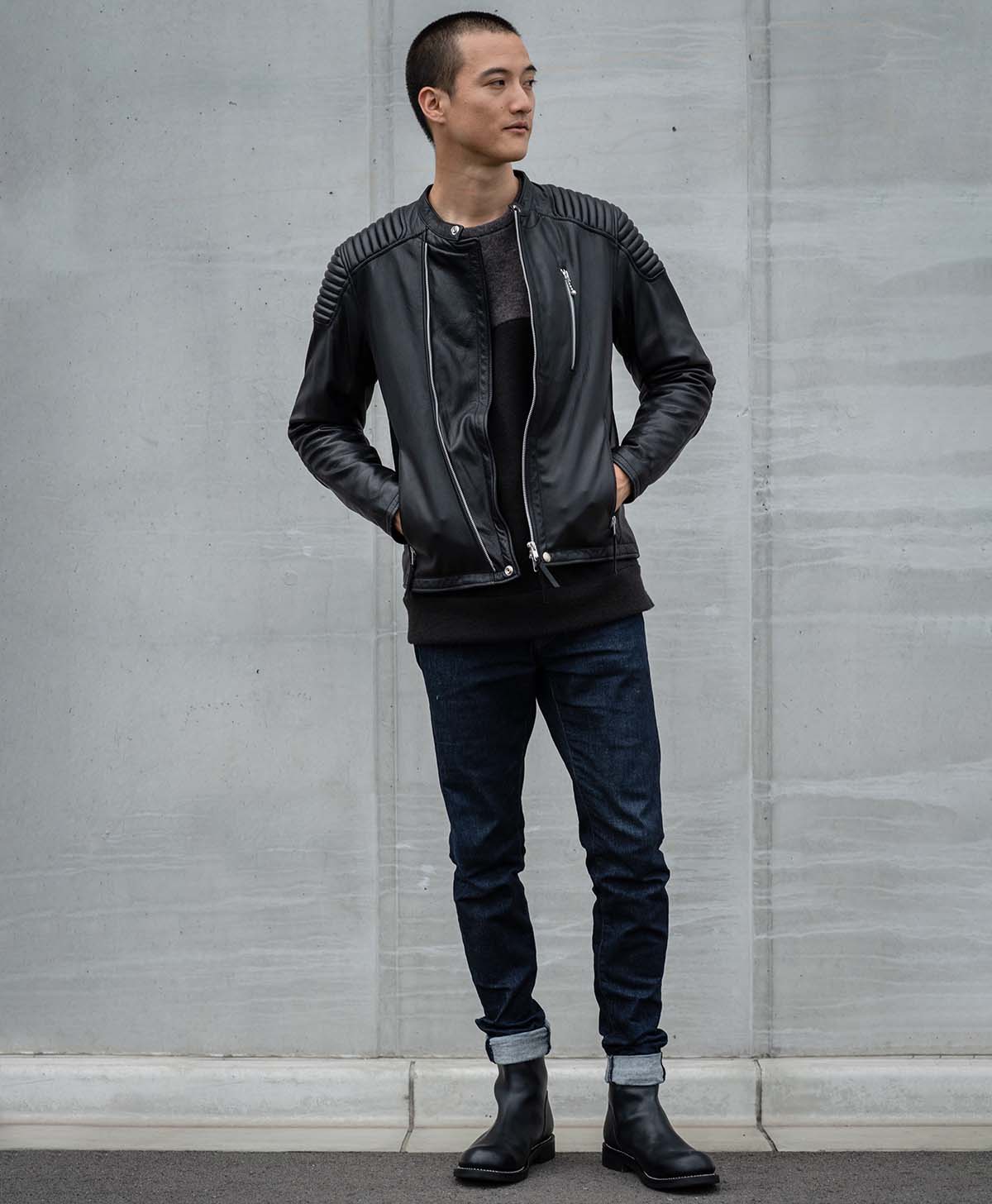 革ジャン セミダブル レザージャケット｜カドヤ公式オンラインショップ