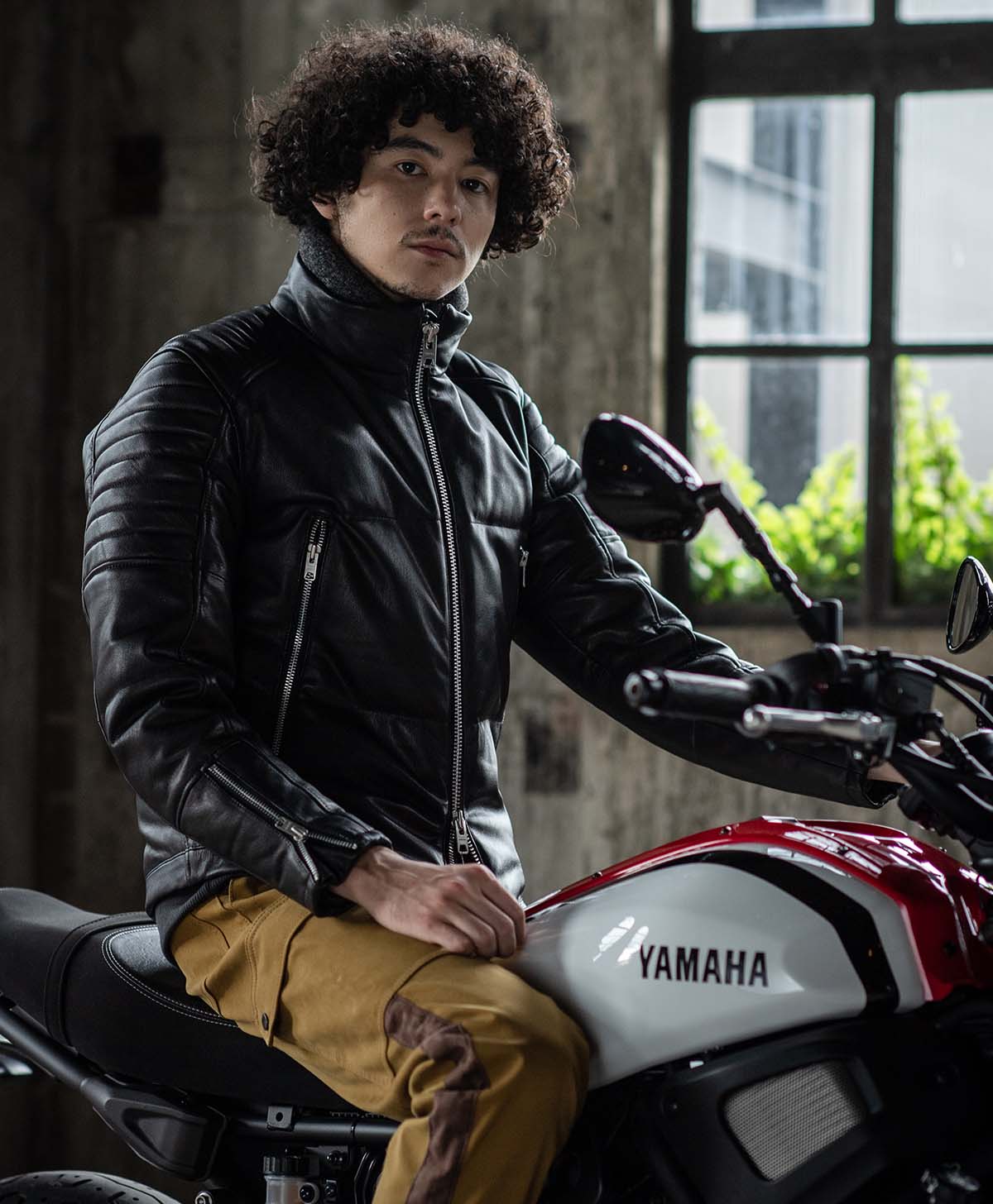 革ジャン レザーダウン パテッド｜カドヤ公式オンラインショップ