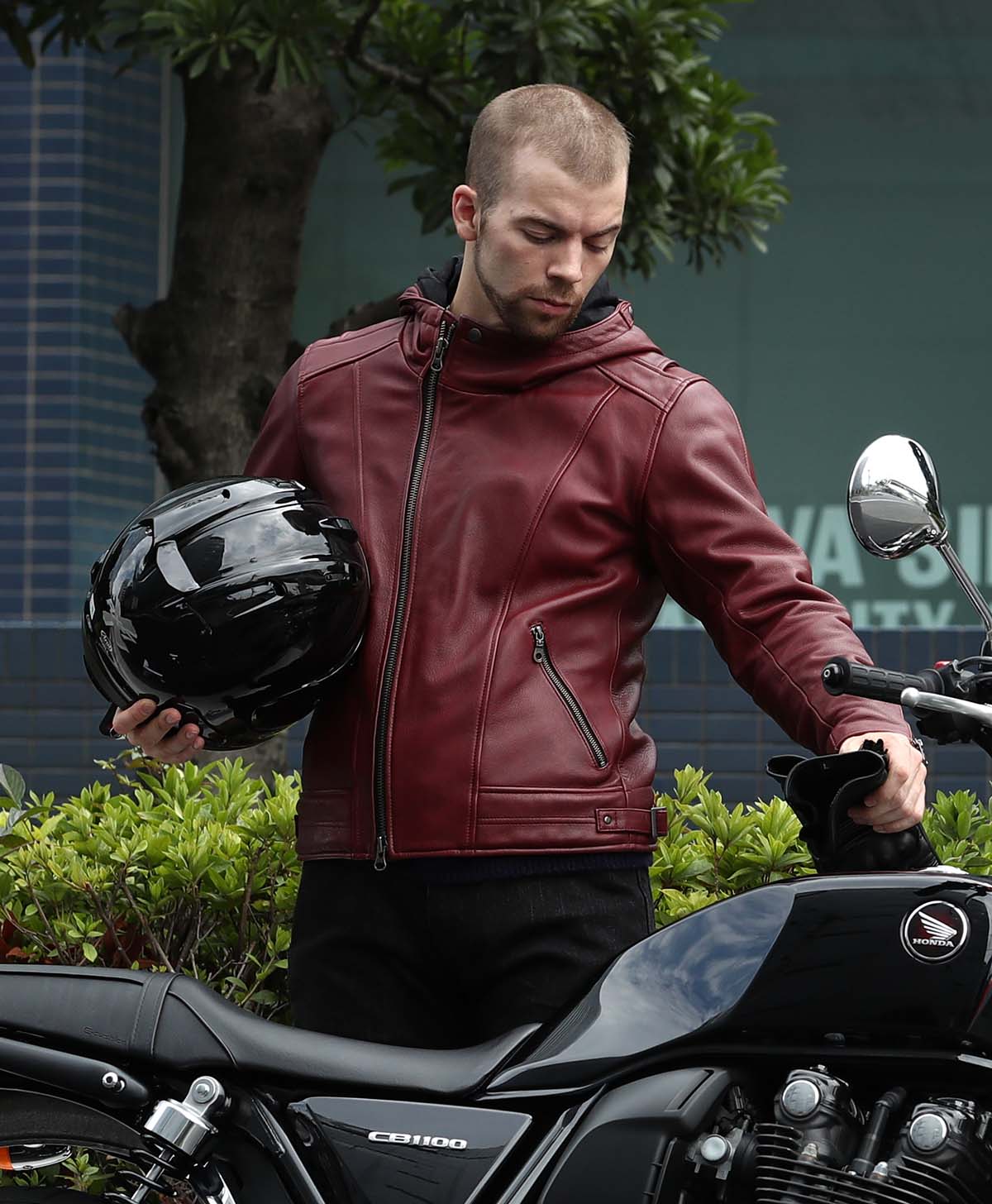 革ジャン フードレザージャケット｜カドヤ公式オンラインショップ｜MR