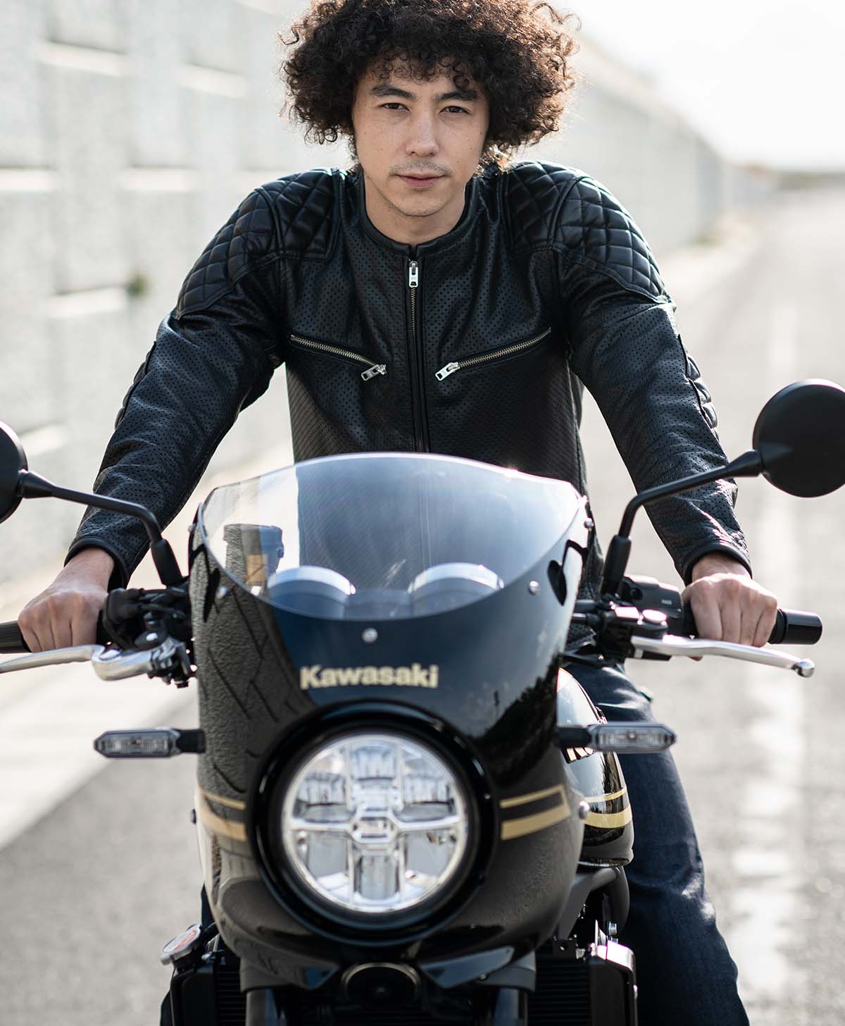 革ジャン パンチング レザージャケット｜カドヤ公式オンラインショップ