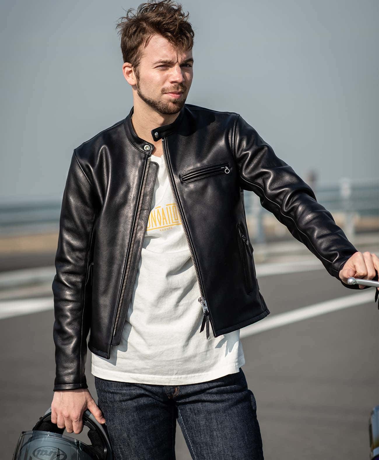 革ジャン シングル レザージャケット｜カドヤ公式オンラインショップ