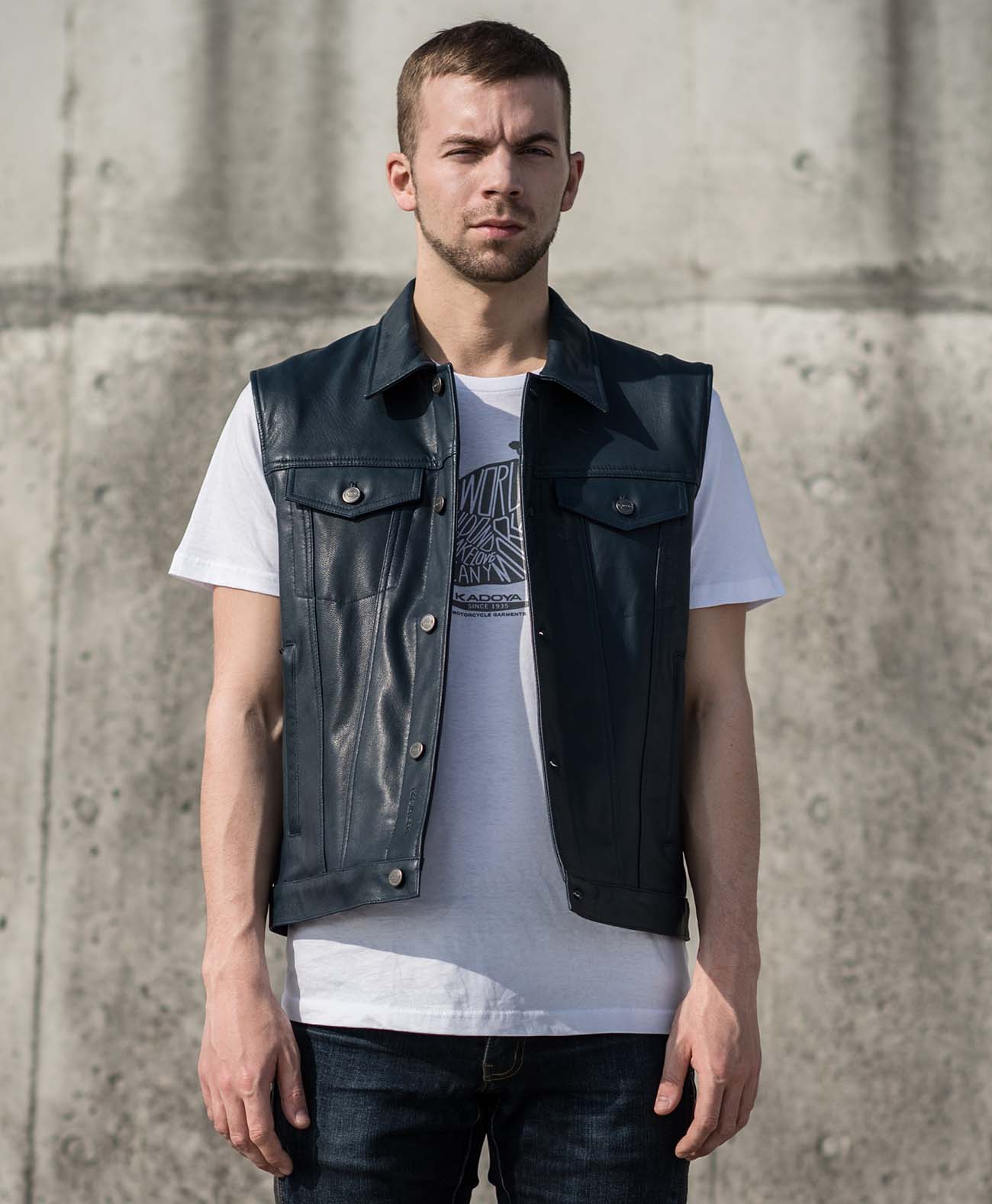 革ベスト レザーベスト｜カドヤ公式オンラインショップ｜DT LEATHER