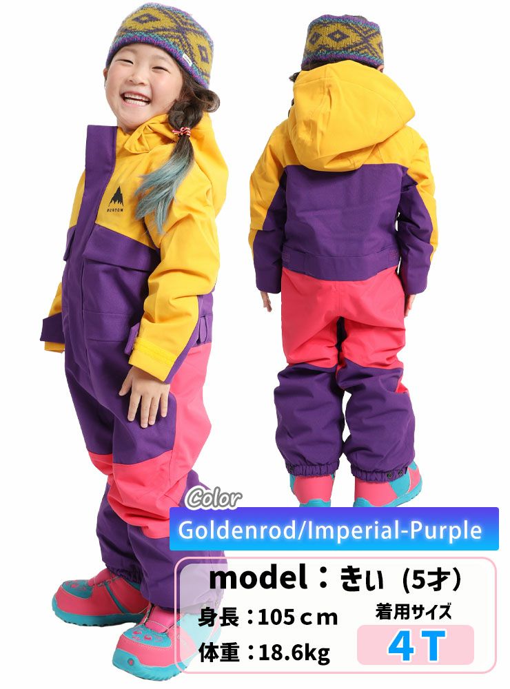 BURTON 花柄 ウェア 4T フォレストフレンズ 105 110 120 BURTON 花柄