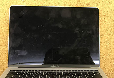 MacBook Pro A1708 画面うっすら表示、暗い修理 | 液晶修理センター