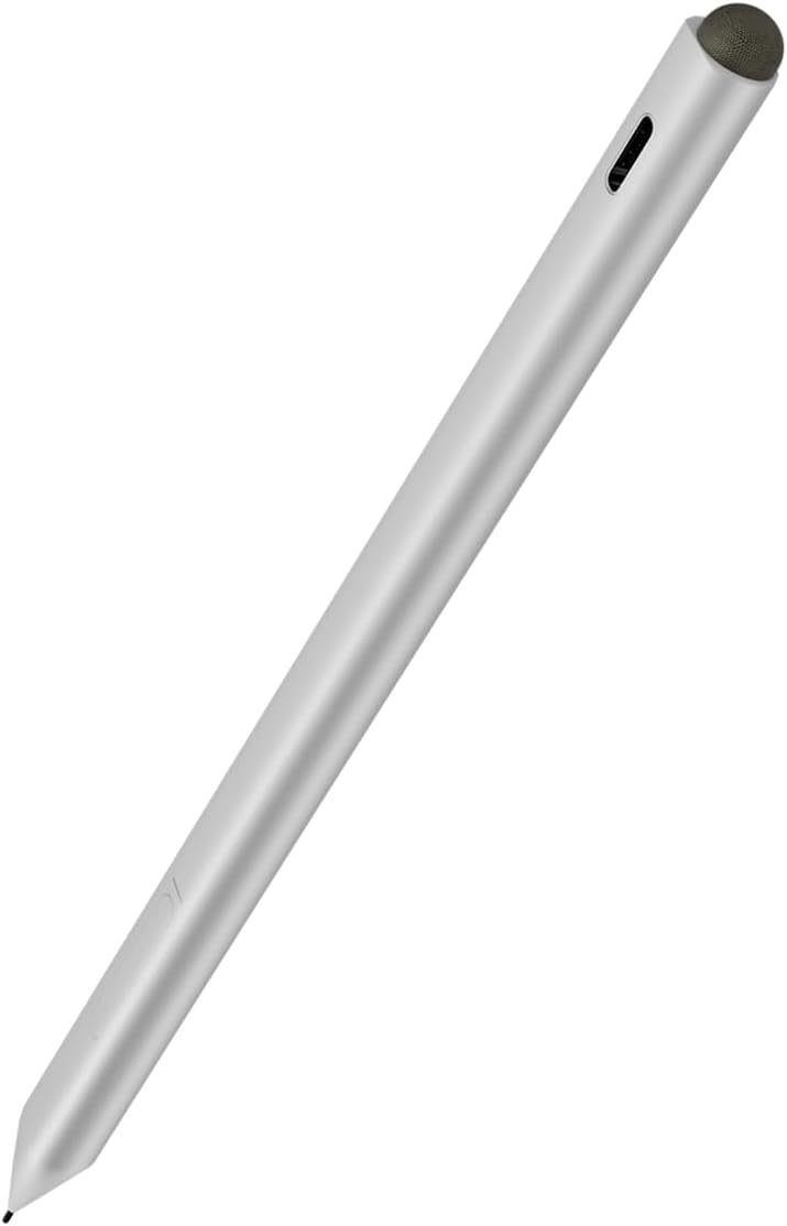 スタイラスタッチペン 4096筆圧対応 傾き検知 ホワイト