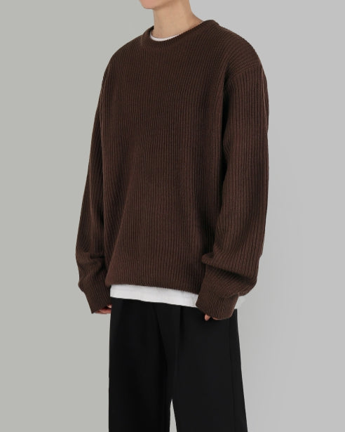 SCENERITY (シナリティ) - エヌラウンドニット / Enne round knit