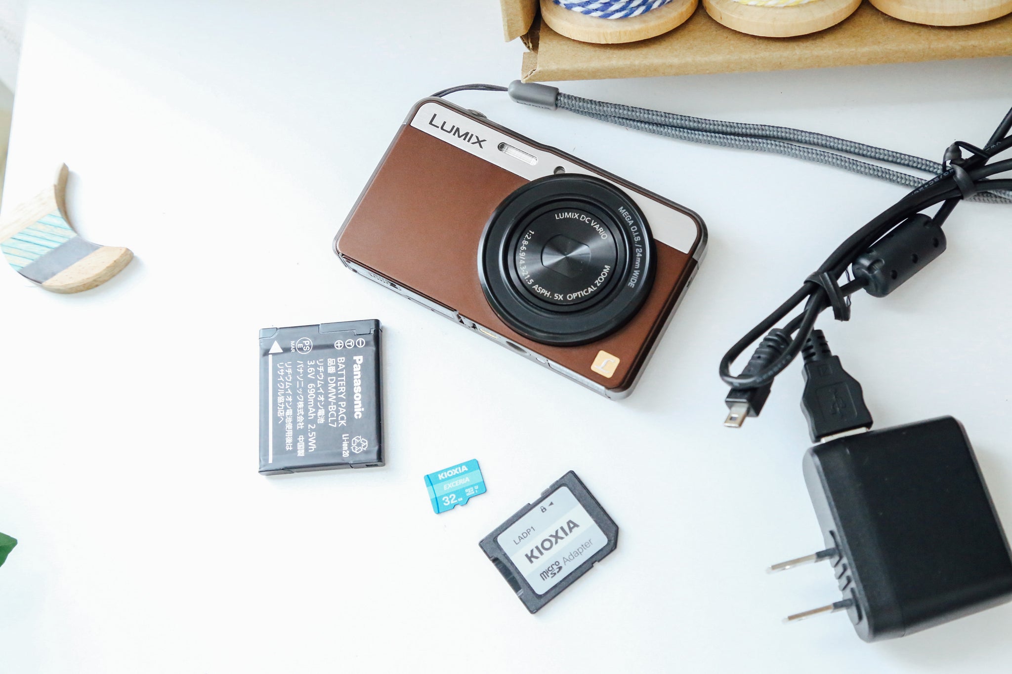 Panasonic LUMIX DMC-XS3【完動品】【実写済み❗️】大人ブラウン