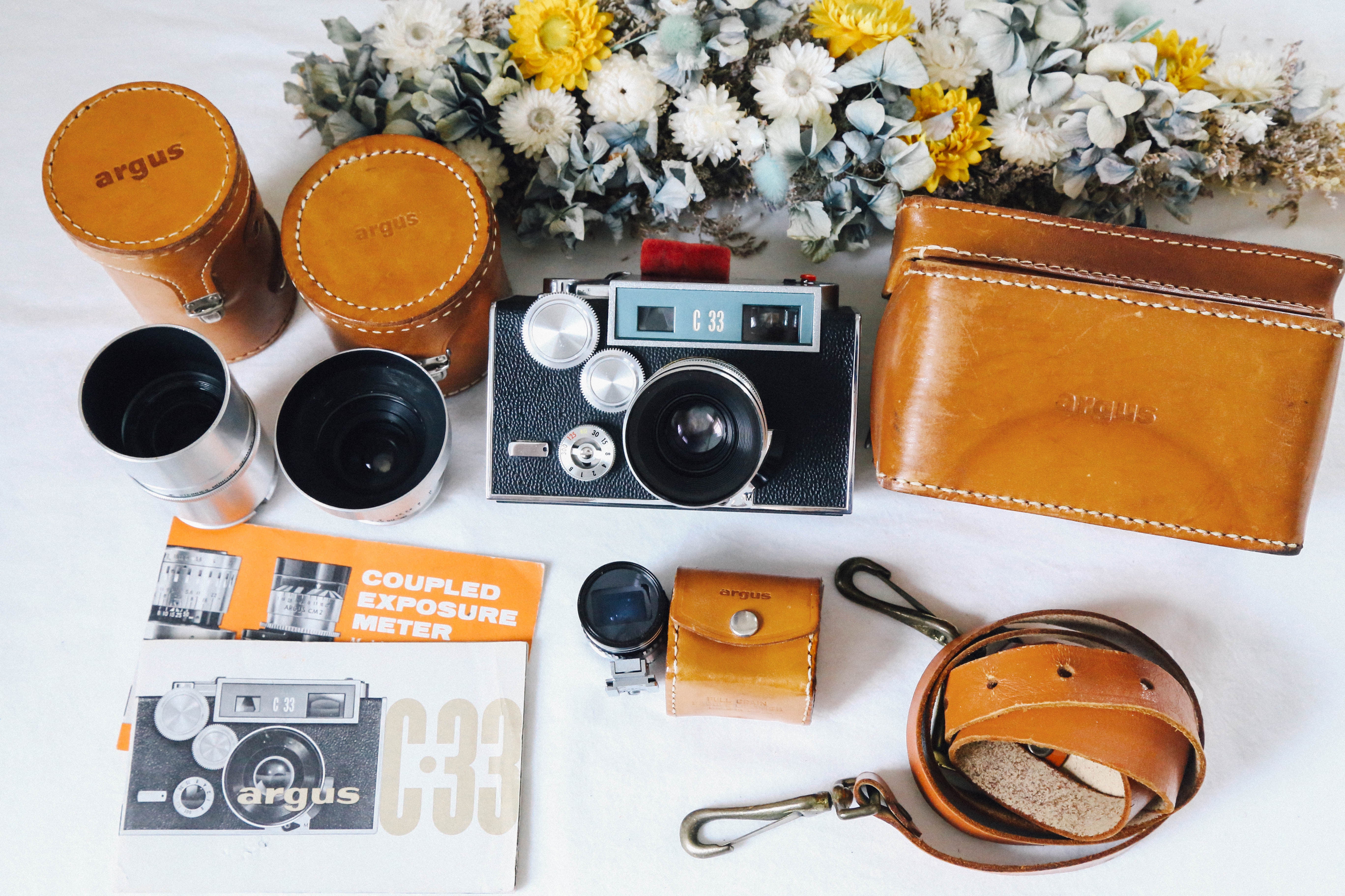 Argus C33 最終型【超希少❗️ 完動品】実写済み✨アメリカのレンジ