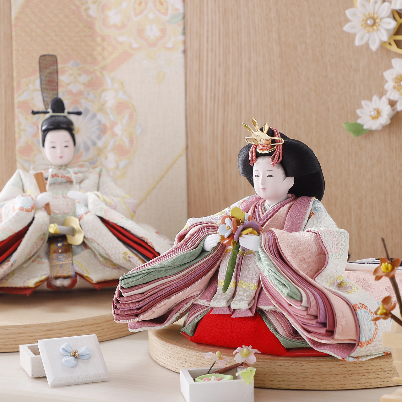春よ来い」 柴田家千代 【雛人形・ひな人形】 - 人形の永光