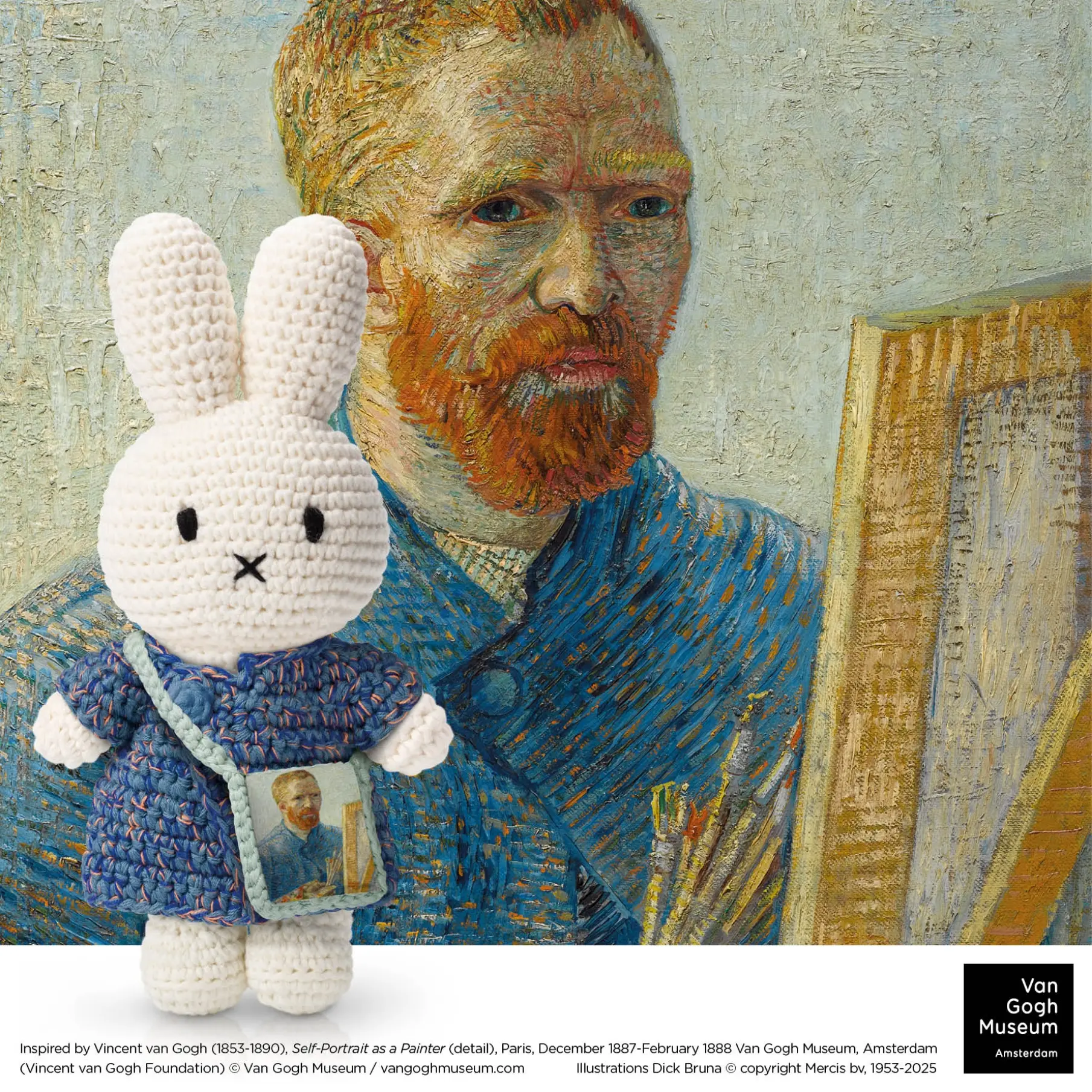 ゴッホ展 家族がつないだ画家の夢」ジャストダッチ社のミッフィー