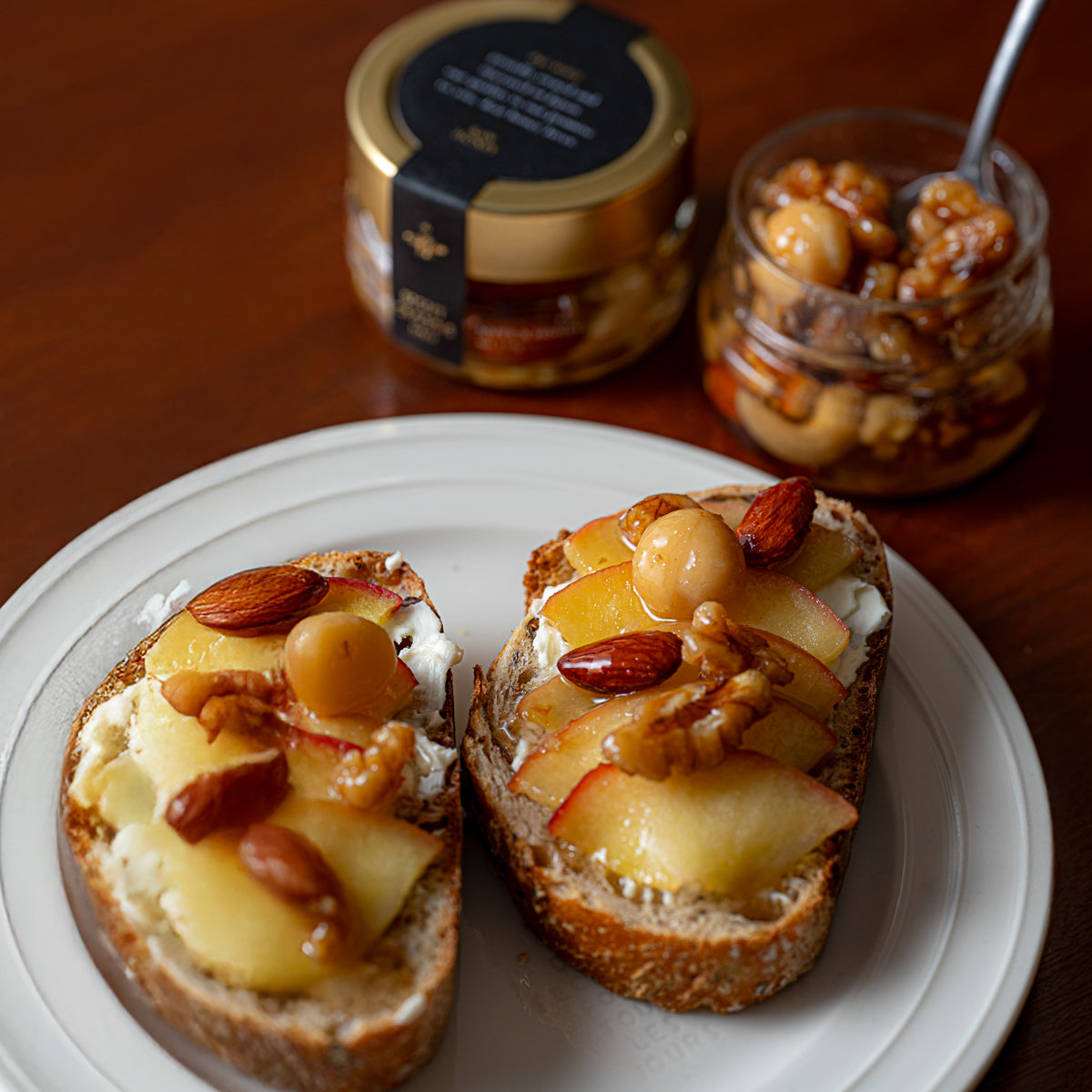 ナッツの蜂蜜漬け - NUTS & HONEY (110g) - 国産生はちみつの通販