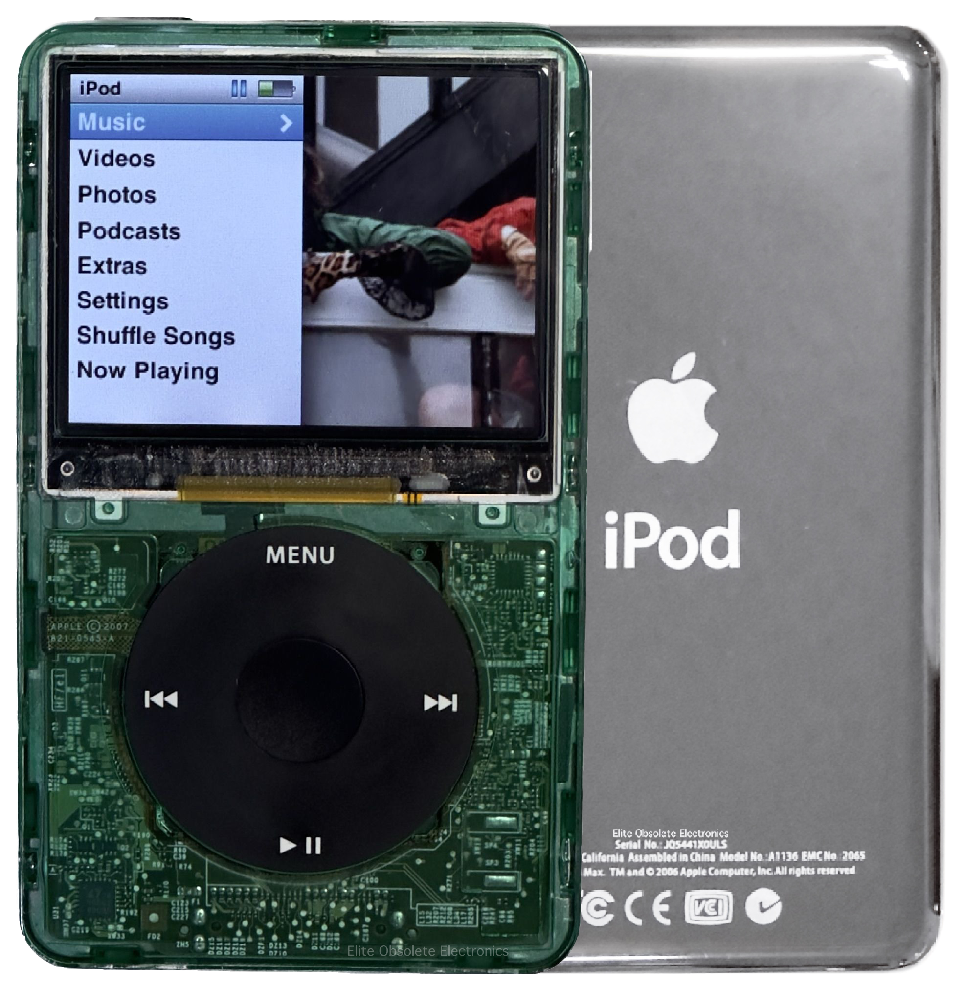 New Apple iPod Classic 6th & 7th Generation Atomic Clover Green