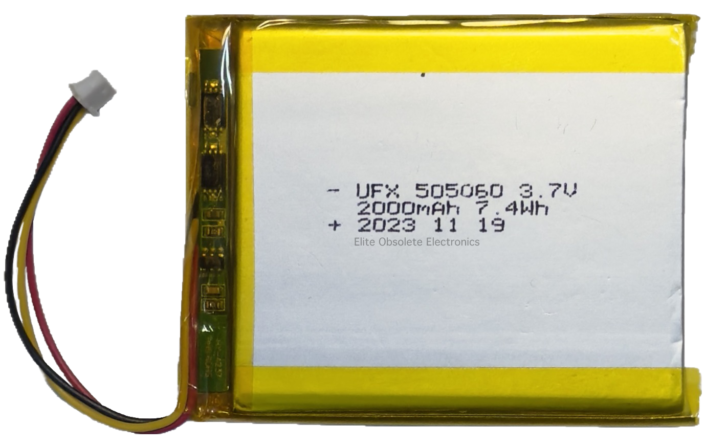 2000mah Extended Capacity Lithium-ion Replacement Battery for