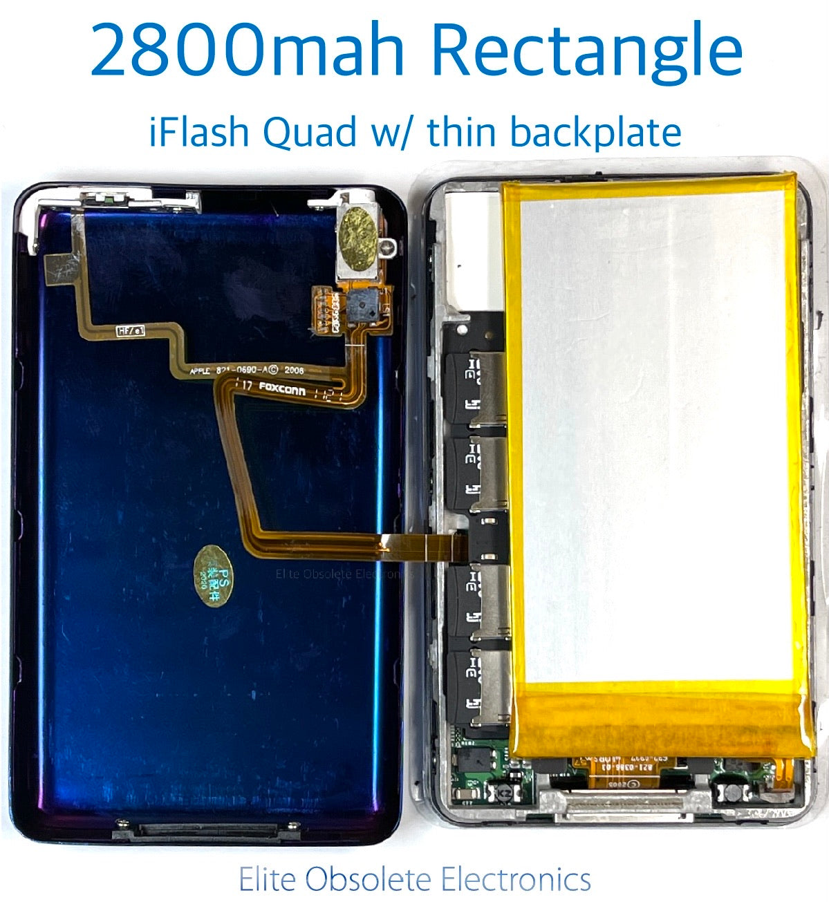 2800mah Extended Capacity Lithium-Ion Polymer Battery for Apple