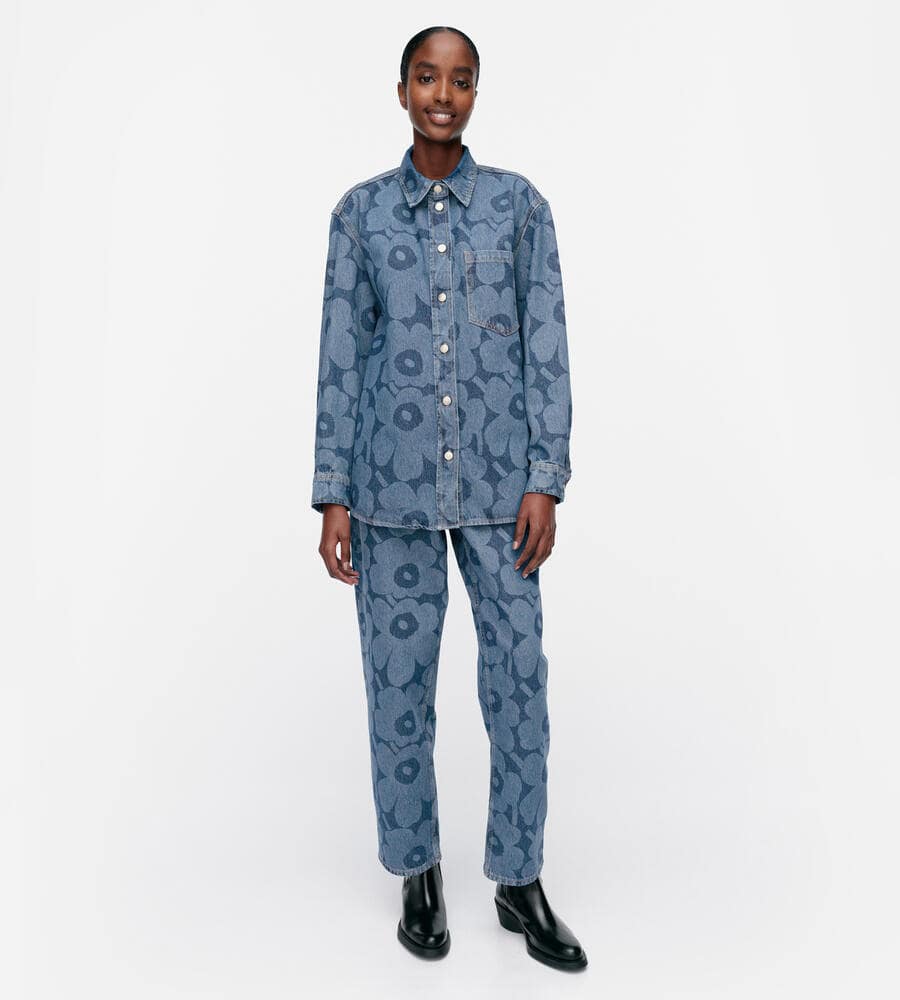 Maridenim Vaihe Unikko シャツ｜ブラウス・シャツ｜Marimekko