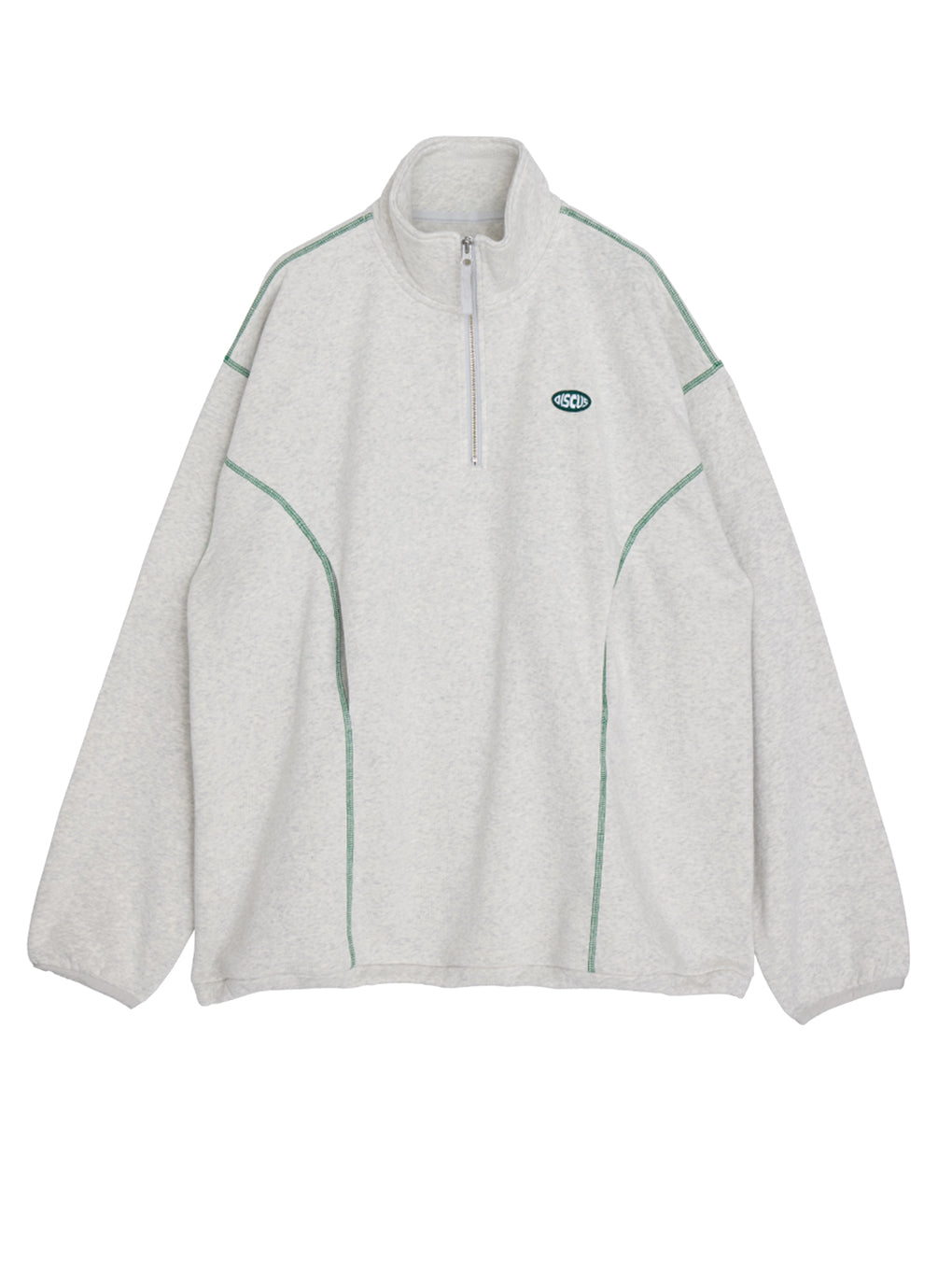 DISCUS FRENCHTERRY HALF ZIP PULLOVER