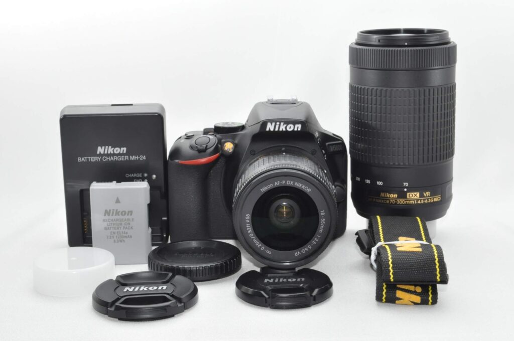 NIKON ニコン D5600 ダブルズームキット買取価格はいくら？おすすめ