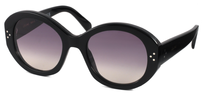 片*中様 CELINE PARIS サングラス ブラック CLF-283 ケース CELINE