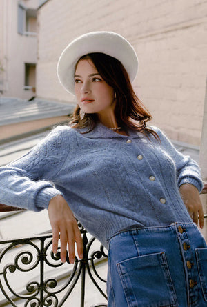 Adora Mohair Cardigan – Elephant Clouds Apparel