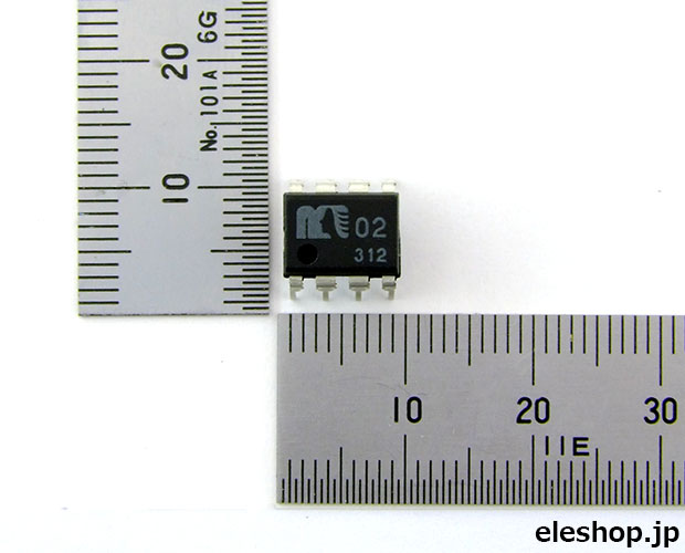 2回路 バイポーラ入力高音質オペアンプ / MUSES02D